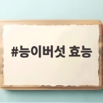 능이버섯 효능